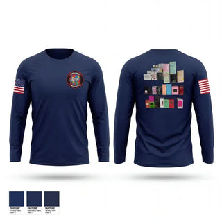 Long Sleeve Performance Shirt, South Amboy Fire Department, Fire Department, Teamtime, Team time, sublimation, custom sports apparel, team uniforms, spirit wear, spiritwear, sports uniforms, custom shirts, team store, custom team store, fundraiser sports, apparel fundraiser