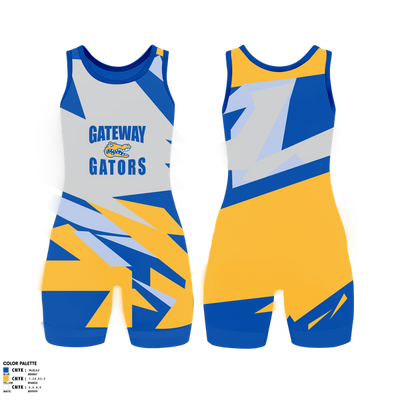 Gateway Wrestling 45725930 Wrestling Singlet - 3