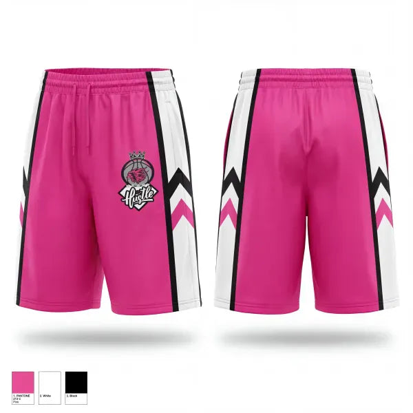 Mens Reversible Basketball Shorts, Heart & Hustle, Men's Basketball, Teamtime, Team time, sublimation, custom sports apparel, team uniforms, spirit wear, spiritwear, sports uniforms, custom shirts, team store, custom team store, fundraiser sports, apparel fundraiser
