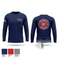 Tulia Fire Department Long Sleeve Performance Shirt - 1