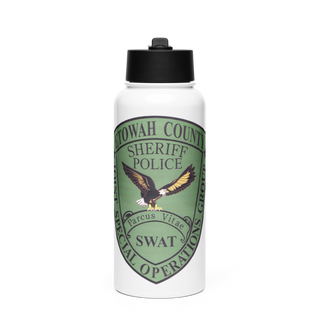 Etowah County JSOG 23168603 Stainless Steel Water Bottle with a Straw Lid