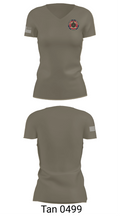 Firearms Training Section 83770215 Women's Short Sleeve V-neck Shirt - 65