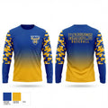 Mathews Blue Devils 41857023 Long Sleeve Performance Shirt 1