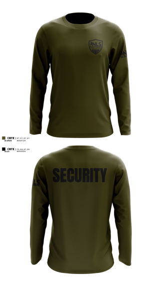 Long Sleeve Performance Shirt, Next Level Security LLC, , Teamtime, Team time, sublimation, custom sports apparel, team uniforms, spirit wear, spiritwear, sports uniforms, custom shirts, team store, custom team store, fundraiser sports, apparel fundraiser