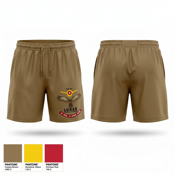 Athletic Shorts With Pockets, C Co. 1-244 Assault Helicopter Battalion, Army, Teamtime, Team time, sublimation, custom sports apparel, team uniforms, spirit wear, spiritwear, sports uniforms, custom shirts, team store, custom team store, fundraiser sports, apparel fundraiser