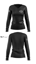 Westshore Enforcement Bureau Bomb Squad Women's Long Sleeve V-neck Shirt - 6