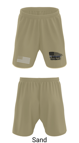 Athletic Shorts With Pockets, McBee Police Department, , Teamtime, Team time, sublimation, custom sports apparel, team uniforms, spirit wear, spiritwear, sports uniforms, custom shirts, team store, custom team store, fundraiser sports, apparel fundraiser