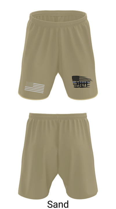 McBee Police Department 4438901 Athletic Shorts With Pockets - 85