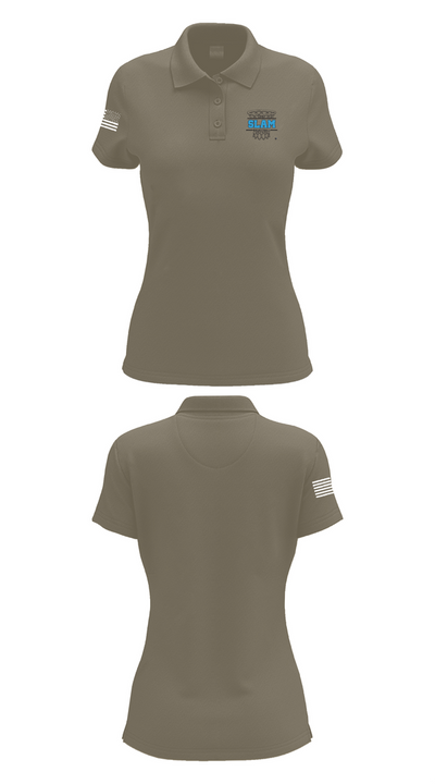 Slam 41089233 Women's Short Sleeve Performance Polo  - 23