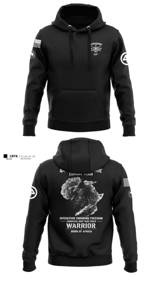 Hoodie, 44th IBCT, Army, Teamtime, Team time, sublimation, custom sports apparel, team uniforms, spirit wear, spiritwear, sports uniforms, custom shirts, team store, custom team store, fundraiser sports, apparel fundraiser