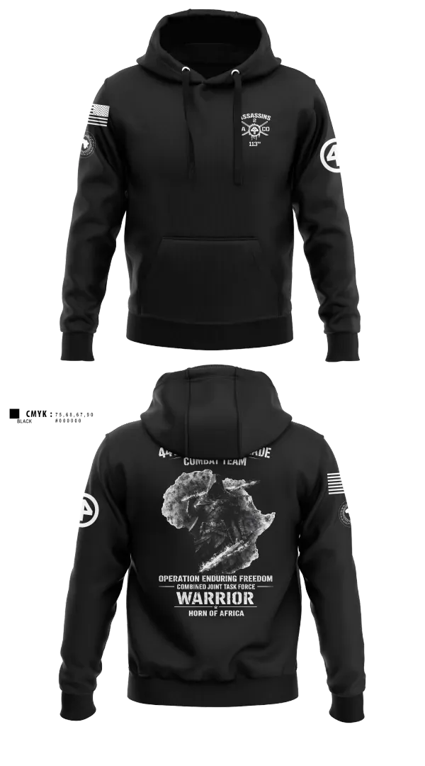 Hoodie, 44th IBCT, Army, Teamtime, Team time, sublimation, custom sports apparel, team uniforms, spirit wear, spiritwear, sports uniforms, custom shirts, team store, custom team store, fundraiser sports, apparel fundraiser