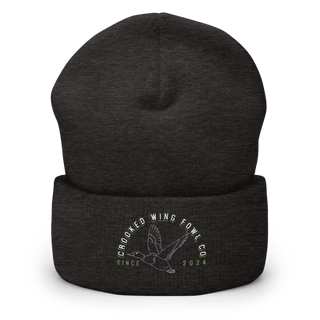 Crooked Wing Fowl Co. 60140412 Cuffed Beanie | Yupoong 1501KC
