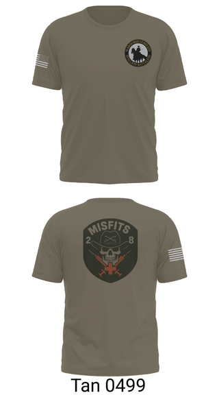 Short Sleeve Performance Shirt, 2-8 Cav, HHC, Medic Platoon, , Teamtime, Team time, sublimation, custom sports apparel, team uniforms, spirit wear, spiritwear, sports uniforms, custom shirts, team store, custom team store, fundraiser sports, apparel fundraiser