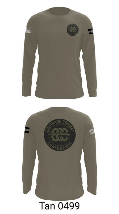 Colorado Combat Conference 90728248 Long Sleeve Performance Shirt 63