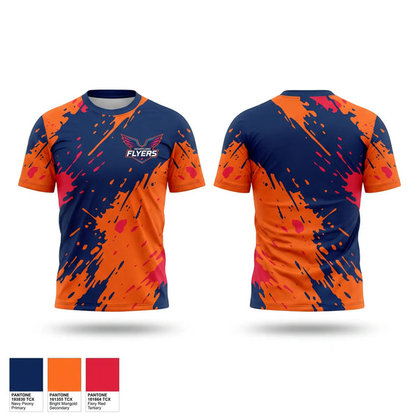 Short Sleeve Performance Shirt, Heartland Flyers, Track & Field, Teamtime, Team time, sublimation, custom sports apparel, team uniforms, spirit wear, spiritwear, sports uniforms, custom shirts, team store, custom team store, fundraiser sports, apparel fundraiser