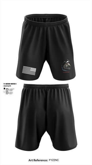 Athletic Shorts With Pockets, 2nd Flt Platoon, B/101 Avn Regt, 101st ABN DIV, , Teamtime, Team time, sublimation, custom sports apparel, team uniforms, spirit wear, spiritwear, sports uniforms, custom shirts, team store, custom team store, fundraiser sports, apparel fundraiser