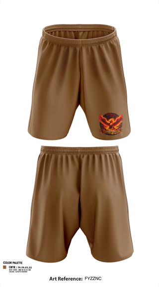 Athletic Shorts With Pockets, Fenix, 1-227 AB, 1 ACB, 1 CD, Army, Teamtime, Team time, sublimation, custom sports apparel, team uniforms, spirit wear, spiritwear, sports uniforms, custom shirts, team store, custom team store, fundraiser sports, apparel fundraiser
