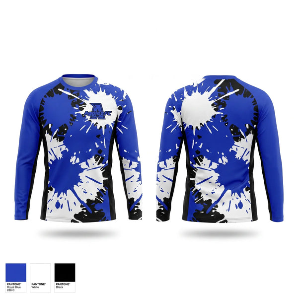 Long Sleeve Performance Shirt, Aggies FC, Men's Soccer, Teamtime, Team time, sublimation, custom sports apparel, team uniforms, spirit wear, spiritwear, sports uniforms, custom shirts, team store, custom team store, fundraiser sports, apparel fundraiser