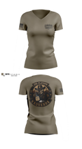 2nd Platoon Vaqueros Women's Short Sleeve V-neck Shirt - 5