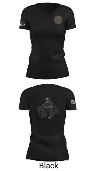 Womens Short Sleeve Vneck Shirt, ALC CLASS 26-004, Army, Teamtime, Team time, sublimation, custom sports apparel, team uniforms, spirit wear, spiritwear, sports uniforms, custom shirts, team store, custom team store, fundraiser sports, apparel fundraiser