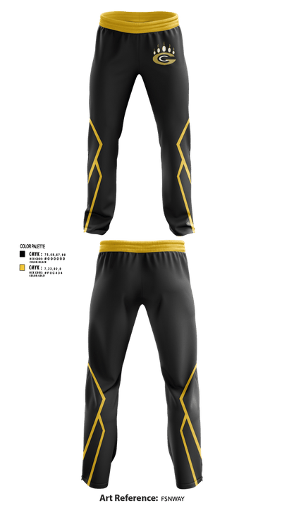 Gray's Creek Basketball 50422407 Sweatpants - 1