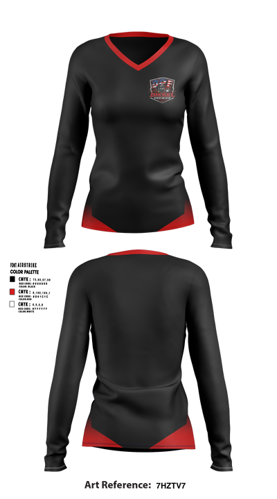 Diesel Women's Long Sleeve V-neck Shirt - 5