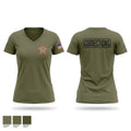 Corrections Women's Short Sleeve V-neck Shirt - 1