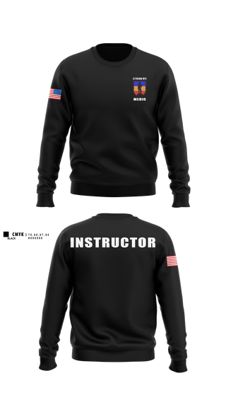 Crew Neck Sweatshirt, 2/254 RTI, Army, Teamtime, Team time, sublimation, custom sports apparel, team uniforms, spirit wear, spiritwear, sports uniforms, custom shirts, team store, custom team store, fundraiser sports, apparel fundraiser
