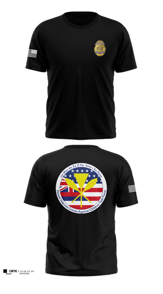 Old School Cotton Feel Shirt, Hawaii Internet Crimes Against Children Task Force, Police, Teamtime, Team time, sublimation, custom sports apparel, team uniforms, spirit wear, spiritwear, sports uniforms, custom shirts, team store, custom team store, fundraiser sports, apparel fundraiser