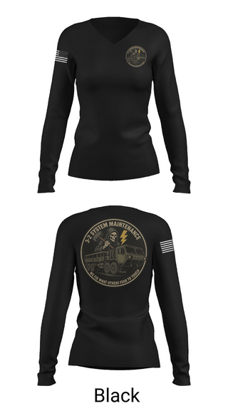 Womens Long Sleeve Vneck Shirt, 3-2 ADA, , Teamtime, Team time, sublimation, custom sports apparel, team uniforms, spirit wear, spiritwear, sports uniforms, custom shirts, team store, custom team store, fundraiser sports, apparel fundraiser