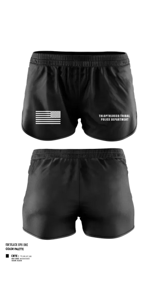 Ranger Panties, Thlopthlocco Tribal Police Department, Police, Teamtime, Team time, sublimation, custom sports apparel, team uniforms, spirit wear, spiritwear, sports uniforms, custom shirts, team store, custom team store, fundraiser sports, apparel fundraiser