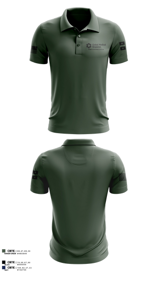 Short Sleeve Performance Polo, GMR Georgia Honor Guard, EMS/EMT, Teamtime, Team time, sublimation, custom sports apparel, team uniforms, spirit wear, spiritwear, sports uniforms, custom shirts, team store, custom team store, fundraiser sports, apparel fundraiser