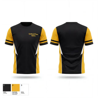 Soft Poly Tee Cotton Like Feel, Cardinal Ohara Hawks, , Teamtime, Team time, sublimation, custom sports apparel, team uniforms, spirit wear, spiritwear, sports uniforms, custom shirts, team store, custom team store, fundraiser sports, apparel fundraiser