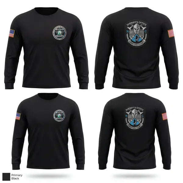 Long Sleeve Performance Shirt, Currituck county, Police, Teamtime, Team time, sublimation, custom sports apparel, team uniforms, spirit wear, spiritwear, sports uniforms, custom shirts, team store, custom team store, fundraiser sports, apparel fundraiser