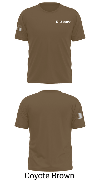 Old School Cotton Feel Shirt, 5-1 cav, Army, Teamtime, Team time, sublimation, custom sports apparel, team uniforms, spirit wear, spiritwear, sports uniforms, custom shirts, team store, custom team store, fundraiser sports, apparel fundraiser