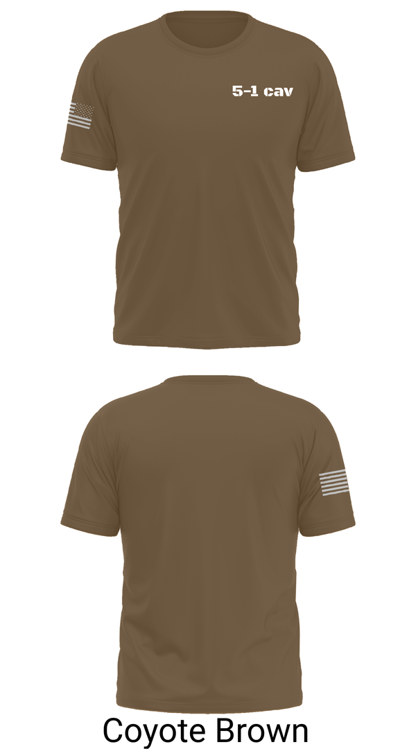 Short Sleeve Performance Shirt, 5-1 cav, Army, Teamtime, Team time, sublimation, custom sports apparel, team uniforms, spirit wear, spiritwear, sports uniforms, custom shirts, team store, custom team store, fundraiser sports, apparel fundraiser