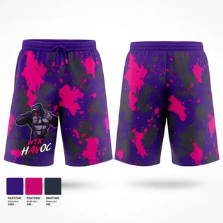 Athletic Shorts With Pockets, WTX HAVOC, Baseball, Teamtime, Team time, sublimation, custom sports apparel, team uniforms, spirit wear, spiritwear, sports uniforms, custom shirts, team store, custom team store, fundraiser sports, apparel fundraiser