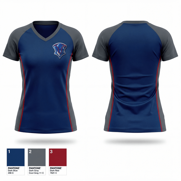 Womens Short Sleeve Vneck Shirt, The Motor City Patriots, , Teamtime, Team time, sublimation, custom sports apparel, team uniforms, spirit wear, spiritwear, sports uniforms, custom shirts, team store, custom team store, fundraiser sports, apparel fundraiser