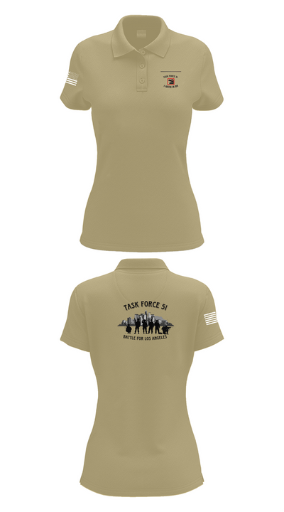 1-185th IN BN 23098536 Women's Short Sleeve Performance Polo  - 90
