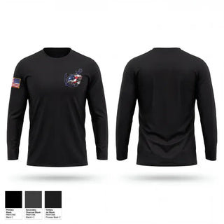 Long Sleeve Performance Shirt, Willard NJROTC, Navy, Teamtime, Team time, sublimation, custom sports apparel, team uniforms, spirit wear, spiritwear, sports uniforms, custom shirts, team store, custom team store, fundraiser sports, apparel fundraiser