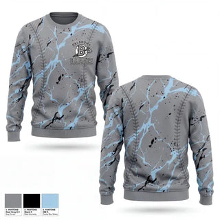 Crew Neck Sweatshirt, Oklahoma Braves, Baseball, Teamtime, Team time, sublimation, custom sports apparel, team uniforms, spirit wear, spiritwear, sports uniforms, custom shirts, team store, custom team store, fundraiser sports, apparel fundraiser