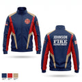 Johnson township fire department Windbreaker - 1