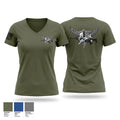 Special Reaction Team 66594542 Women's Short Sleeve V-neck Shirt - 1
