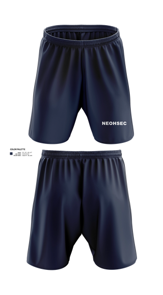 Athletic Shorts With Pockets, NEOHSEC, , Teamtime, Team time, sublimation, custom sports apparel, team uniforms, spirit wear, spiritwear, sports uniforms, custom shirts, team store, custom team store, fundraiser sports, apparel fundraiser