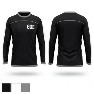 Long Sleeve Performance Shirt, GOE, Men's Basketball, Teamtime, Team time, sublimation, custom sports apparel, team uniforms, spirit wear, spiritwear, sports uniforms, custom shirts, team store, custom team store, fundraiser sports, apparel fundraiser