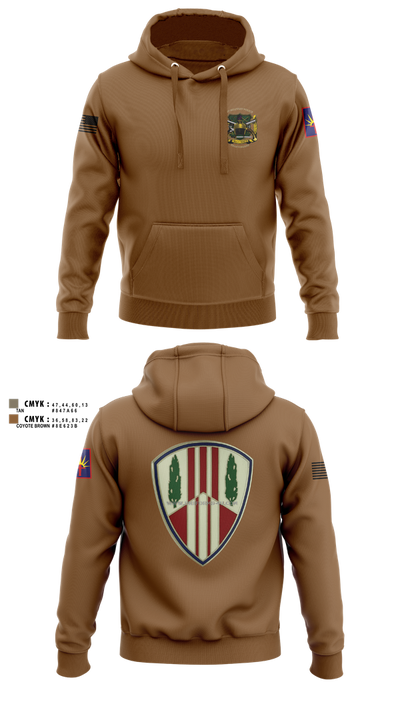 107th MP Company 21202425 Hoodie - 1