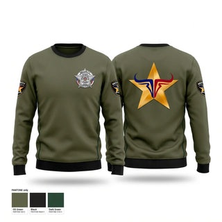 Crew Neck Sweatshirt, Longhorn Protection Services LLC, , Teamtime, Team time, sublimation, custom sports apparel, team uniforms, spirit wear, spiritwear, sports uniforms, custom shirts, team store, custom team store, fundraiser sports, apparel fundraiser