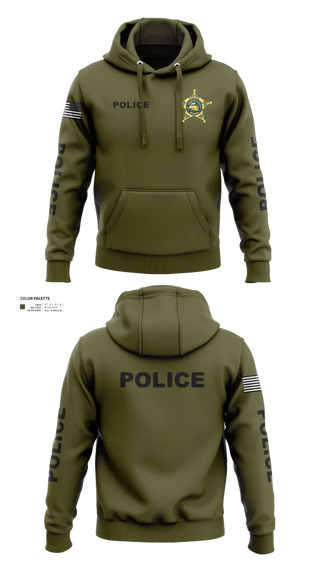 Hoodie, St. Joseph County Police Department, , Teamtime, Team time, sublimation, custom sports apparel, team uniforms, spirit wear, spiritwear, sports uniforms, custom shirts, team store, custom team store, fundraiser sports, apparel fundraiser