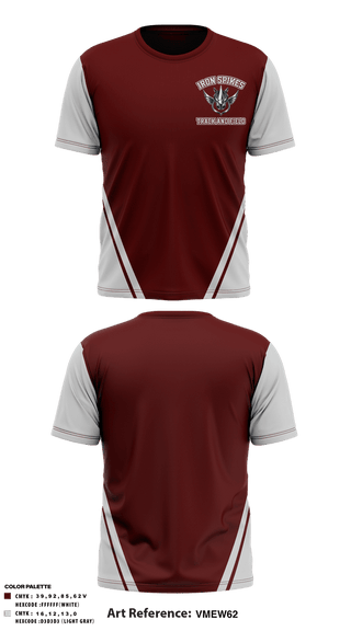 Short Sleeve Performance Shirt, Iron Spikes Track & Field Club, Track & Field, Teamtime, Team time, sublimation, custom sports apparel, team uniforms, spirit wear, spiritwear, sports uniforms, custom shirts, team store, custom team store, fundraiser sports, apparel fundraiser