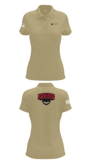 Womens Short Sleeve Performance Polo, Western Oregon University Equestrian, Spirit Store, Teamtime, Team time, sublimation, custom sports apparel, team uniforms, spirit wear, spiritwear, sports uniforms, custom shirts, team store, custom team store, fundraiser sports, apparel fundraiser